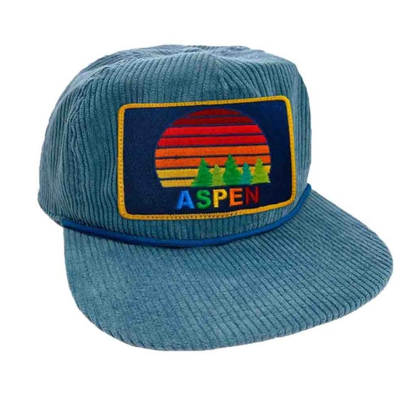 Aviator Nation Aspen Sunset Vintage Corduroy Trucker Hat - Picture 1 of 5